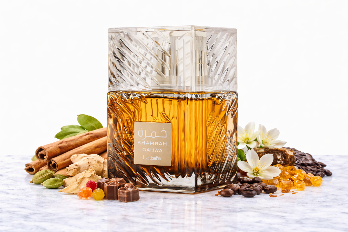 Perfume Khamrah Qahwa Lattafa 100ml – Café, Dulce y Especiado | Unisex