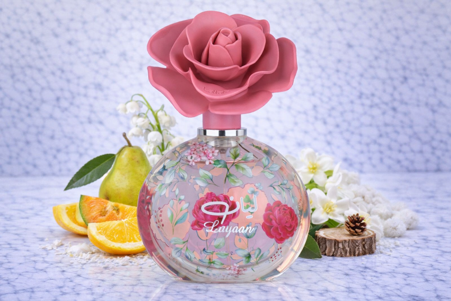 Perfume Árabe Layaan Lattafa 100ml – Floral, Dulce y Elegante | Mujer