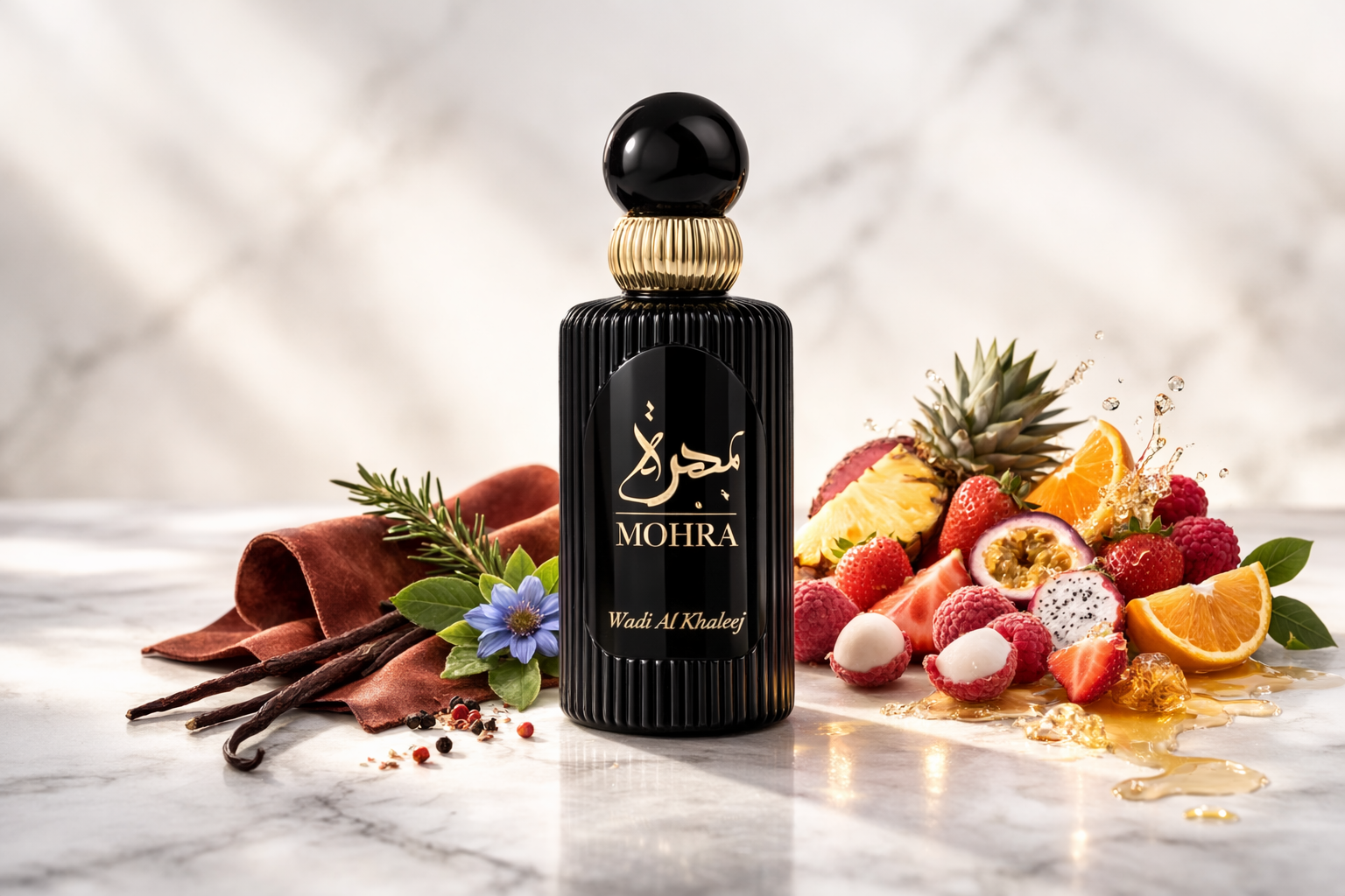 Perfume Árabe Mohra Wadi Al Khaleej 100ml – Especiado, Cálido y Elegante | Unisex