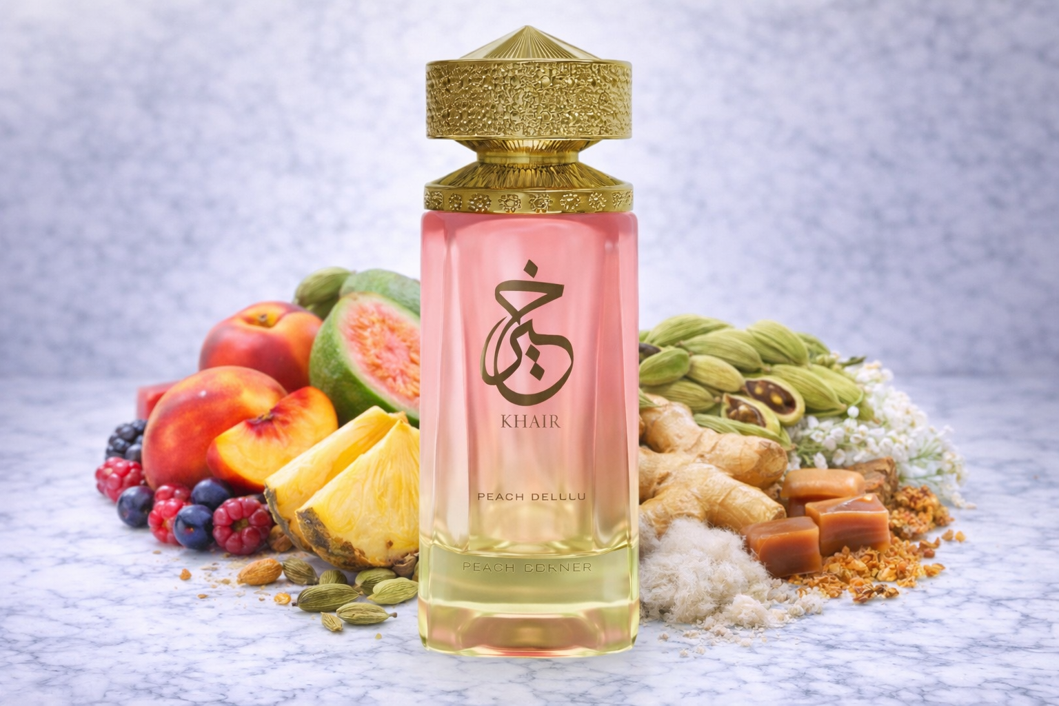 Perfume Peach Delulu Paris Corner 100ml – Melocotón, Dulce y Cremoso | Mujer
