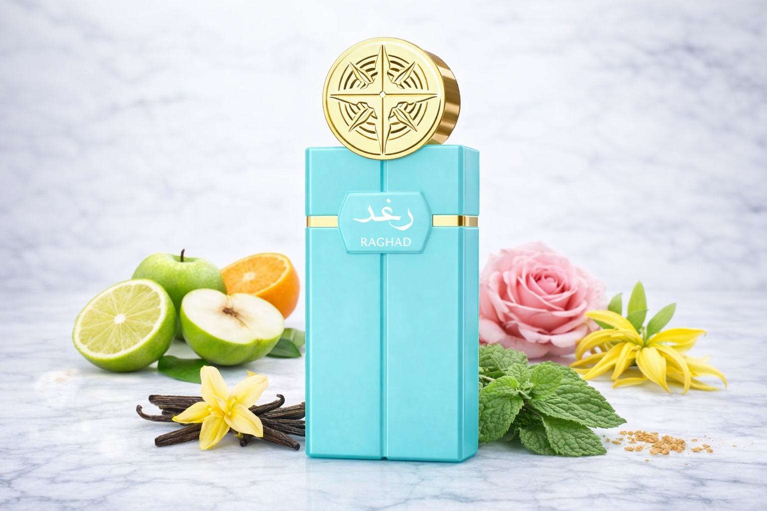 Perfume Árabe Raghad Wadi Al Khaleej 100ml – Dulce, Elegante y Duradero | Mujer