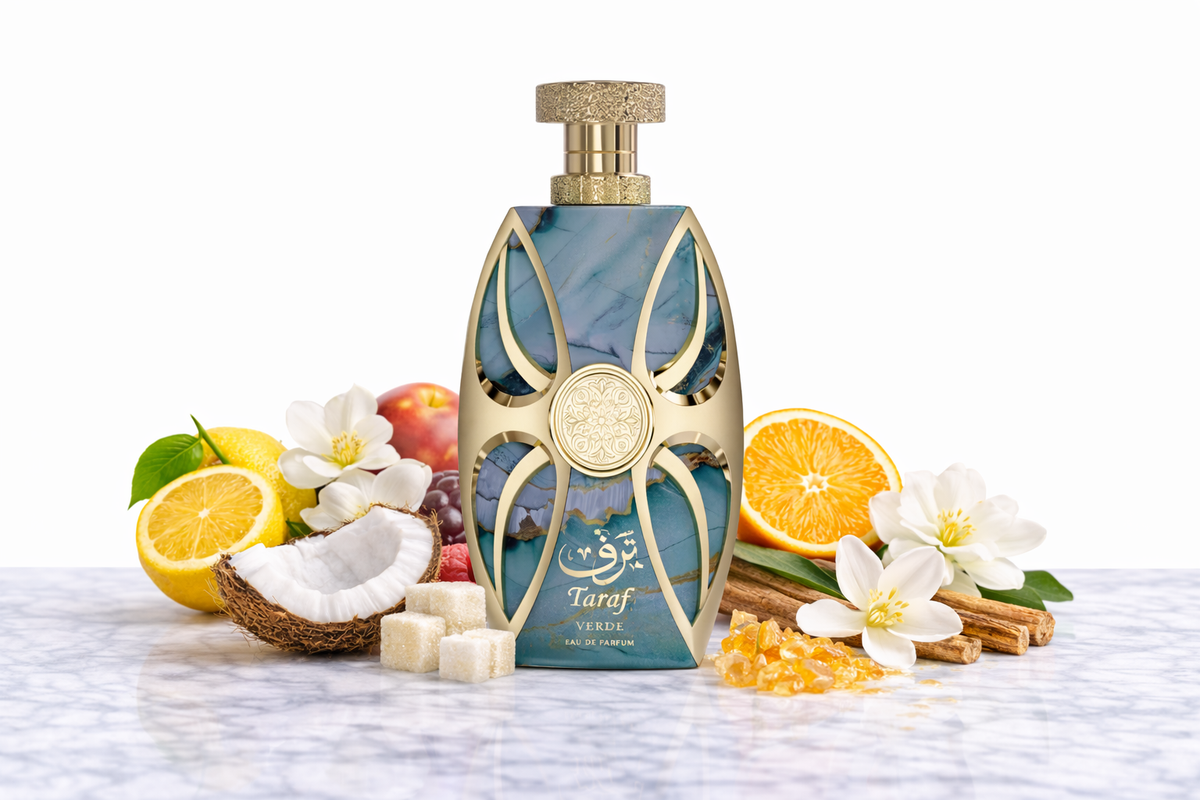 Perfume Taraf Verde Amaran 100ml – Fresco, Verde y Herbal | Unisex