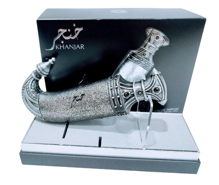 Lattafa Perfume Khanjar EDP para Hombres y Mujeres 85 ml Fragancia Unisex de Alta Calidad