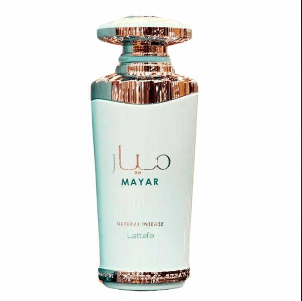 Lattafa Perfume Mayar Natural Intense EDP para Mujeres 100 ml Fragancia Intensa y Natural para Mujeres