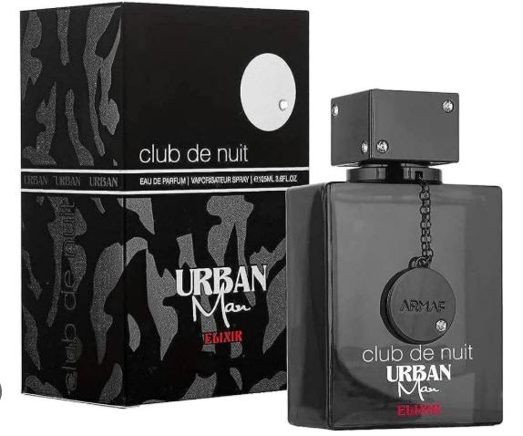 Armaf Perfume Club de Nuit Urban Man Elixir EDP para Hombres de 105 ml Aroma Fresco y Duradero