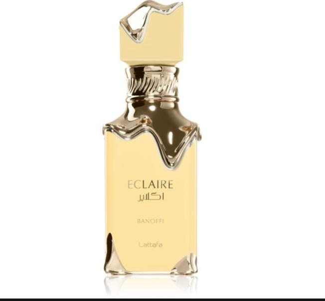 Lattafa Perfume Eclaire Banoffi EDP para Hombres y Mujeres 100 ml Fragancia Unisex de Alta Calidad