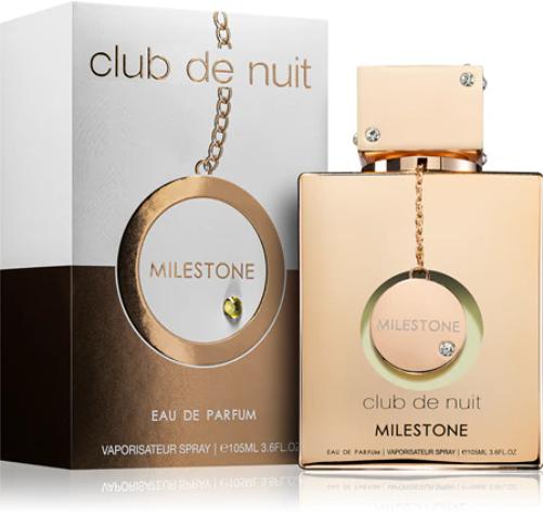 Armaf Perfume Club de Nuit Milestone EDP para Hombres y Mujeres 105 ml Eau de Parfum Vaporizador Spray