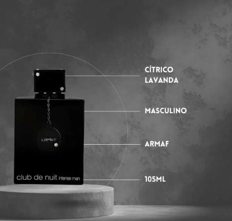 Armaf Perfume Intense Man Eau de Toilette para Hombres de 105 ml Club de Nuit Intense Man
