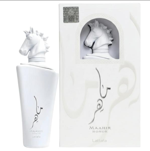 Perfume Maahir Honor EDP para hombres y mujeres de 100 ml de Lattafa