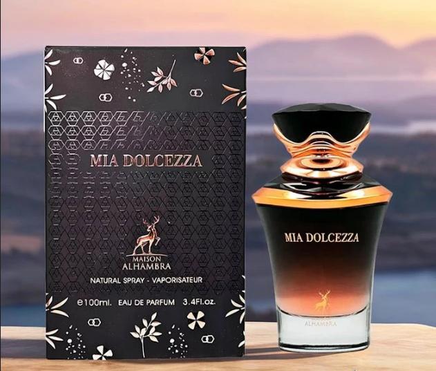Maison Alhambra Perfume Mia Dolcezza EDP para Mujeres 100 ml Fragancia Dulce y Aromática
