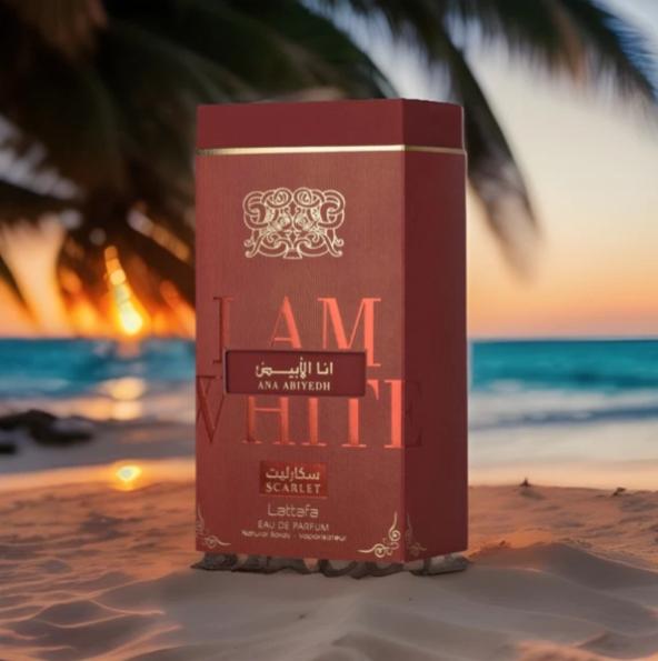 Lattafa Perfume Ana Abiyedh Scarlet EDP para Hombres y Mujeres 60 ml Fragancia Unisex de Alta Calidad
