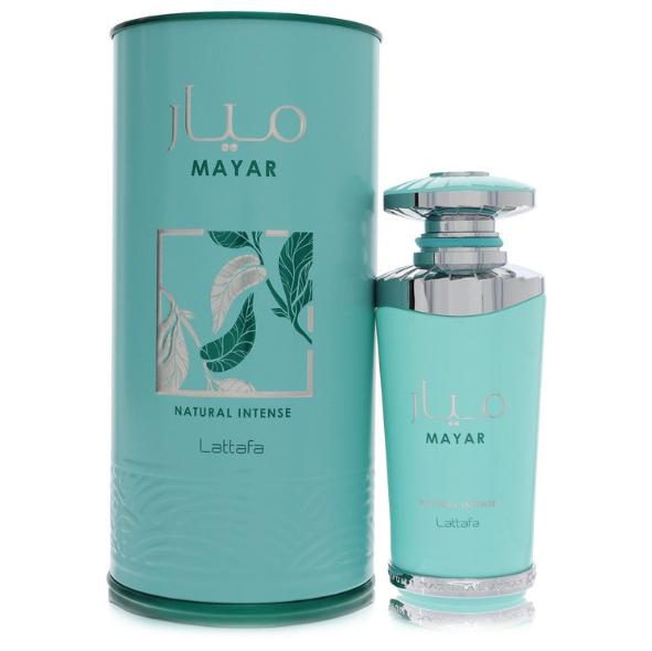 Lattafa Perfume Mayar Natural Intense EDP para Mujeres 100 ml Fragancia Intensa y Natural para Mujeres