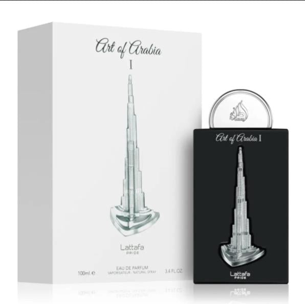 Lattafa Perfume Art of Arabia I EDP para Hombres y Mujeres 100 ml Fragancia Unisex de Alta Calidad