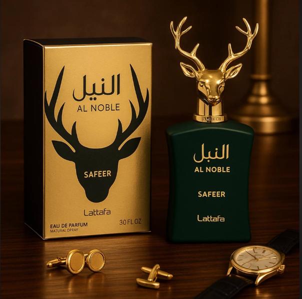 Lattafa Perfume Al Noble Safeer EDP para Hombres y Mujeres 100 ml Fragancia Unisex de Alta Calidad