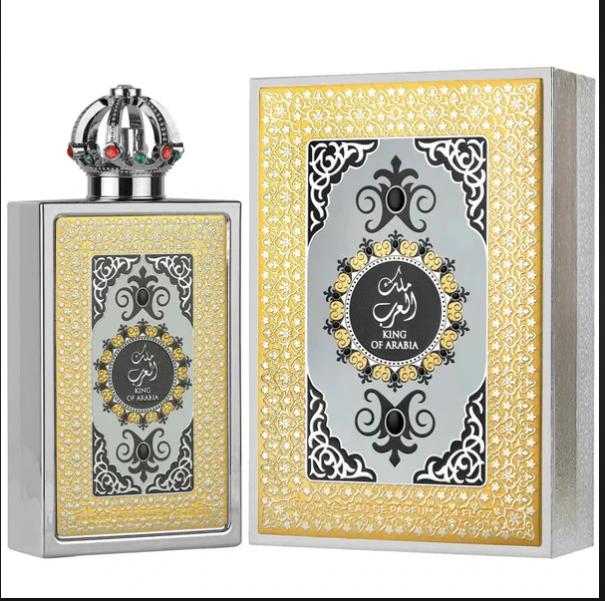 Lattafa Perfume King of Arabia EDP para Hombres 100 ml Fragancia Masculina de Alta Calidad