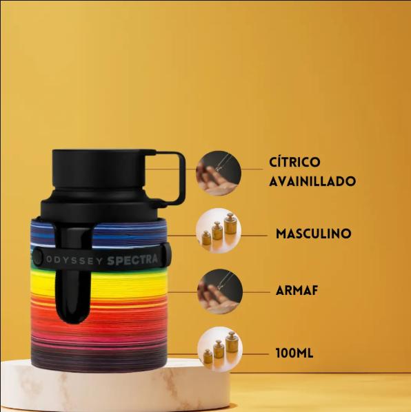 Armaf Perfume Odyssey Spectra EDP para Hombres 100 ml Fragancia Masculina de Alta Calidad