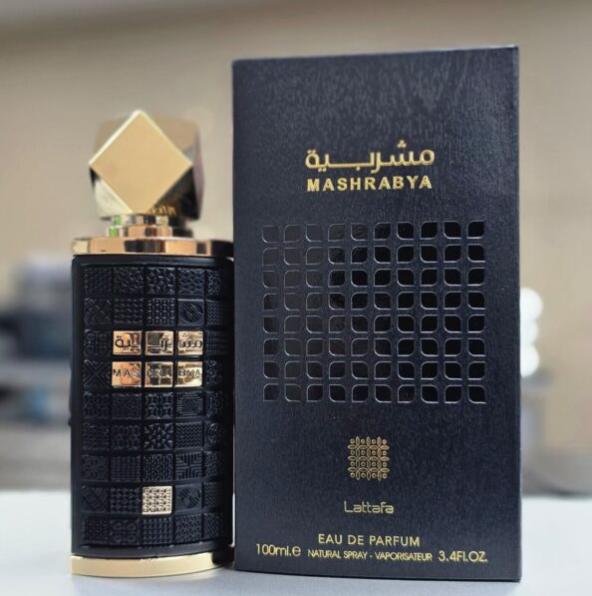 Lattafa Perfume Mashrabya EDP para Hombres y Mujeres 100 ml Fragancia Unisex de Alta Calidad