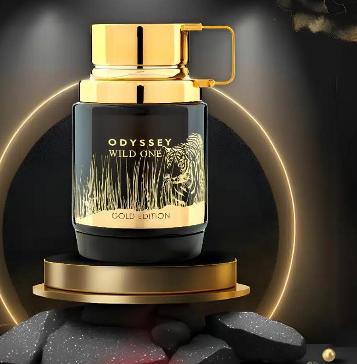 Armaf Perfume Odyssey Wild One EDP para Hombres 100 ml Edición Dorada Fragancia Masculina de Alta Calidad