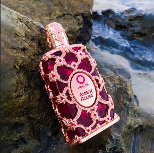 Orientica Perfume Amber Rouge EDP para Hombres y Mujeres 80 ml Fragancia Unisex de Alta Calidad
