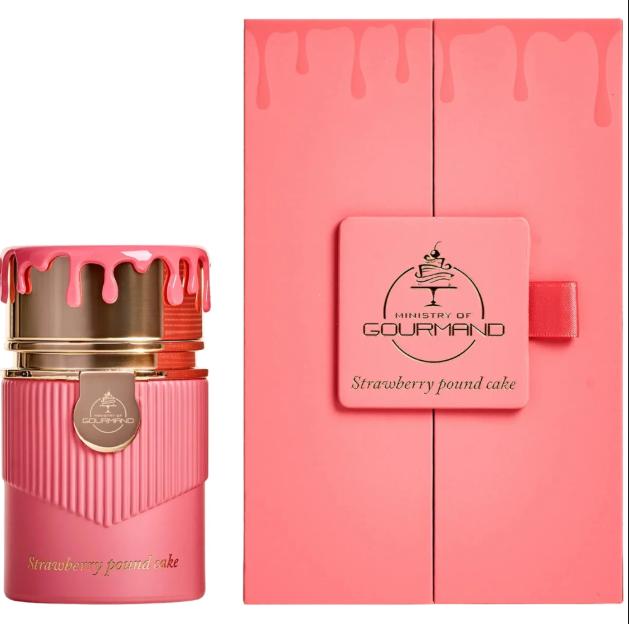 Paris Corner Perfume Strawberry Pound Cake EDP para Mujeres 100 ml Fragancia Dulce y Aromática