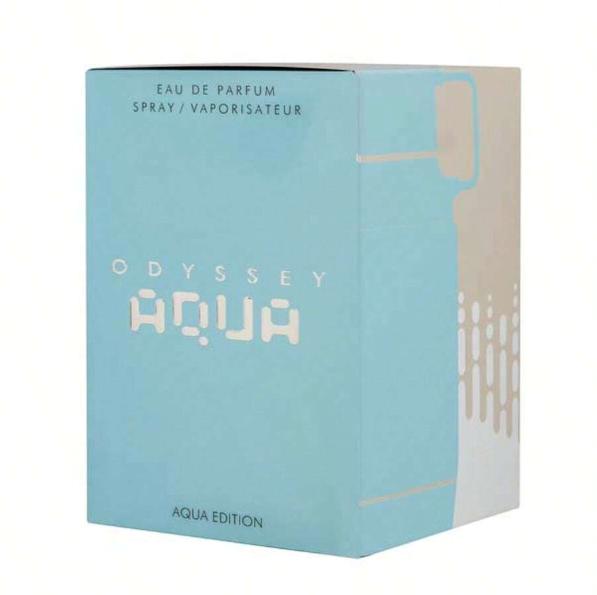 Armaf Perfume Odyssey Aqua EDP para Hombres de 100 ml - Fragancia Fresca y Aromática