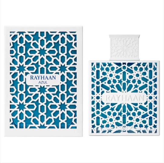 Perfume Rayhaan Azul EDP para hombres de 100 ml de Rayhaan