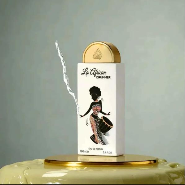 Lattafa Perfume La African Drummer EDP para Hombres y Mujeres 100 ml Fragancia Unisex de Alta Calidad
