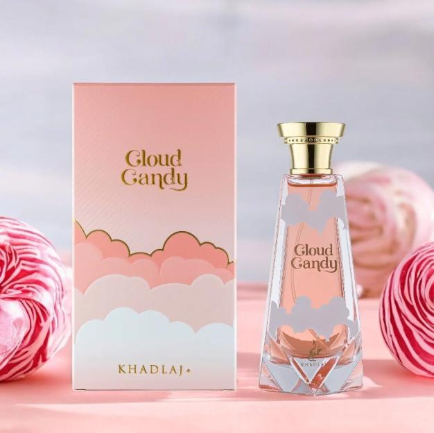 Khadlaj Perfume Cloud Candy ExDP para Mujeres 100 ml Fragancia Dulce y Aromática para un Toque Especial