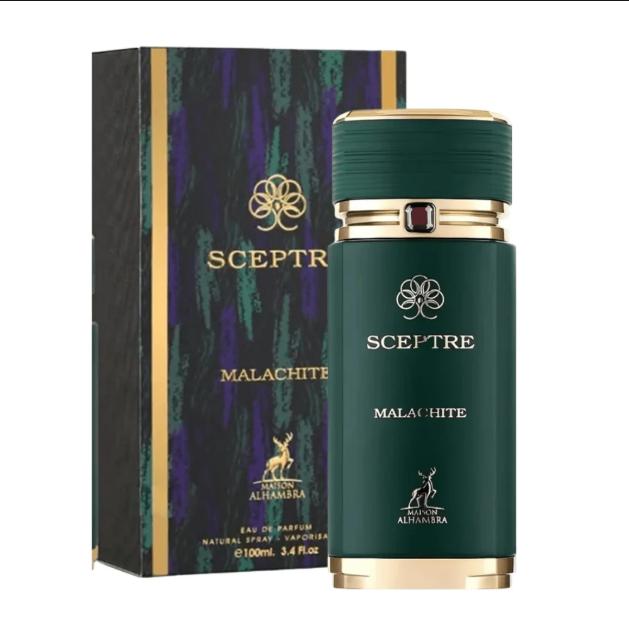Maison Alhambra Perfume Sceptre Malachite EDP 100 ml para Hombres y Mujeres Fragancia Unisex de Alta Calidad