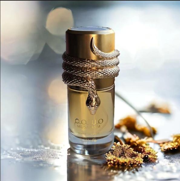 Lattafa Perfume Musamam White Intense EDP para Mujeres 100 ml Fragancia Intensa y Elegante