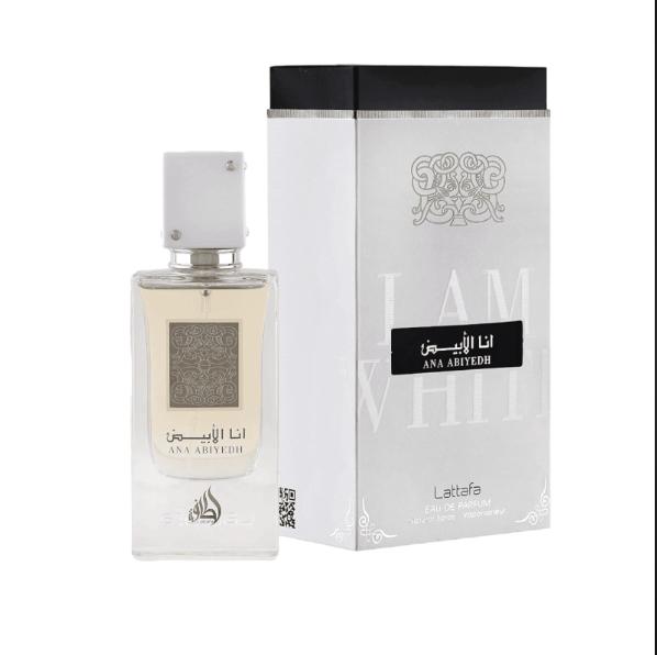 Lattafa Perfume Ana Abiyedh EDP para Hombres y Mujeres 60 ml Fragancia Unisex de Alta Calidad
