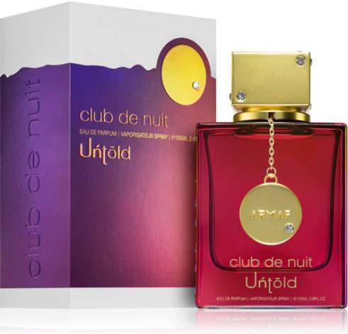 Perfume Club de nuit Untold EDP para hombres y mujeres de 105 ml de Armaf