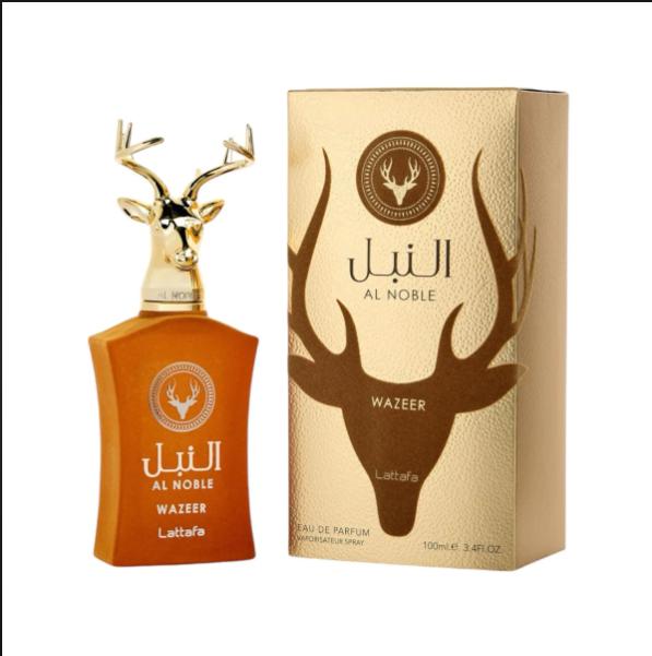 Lattafa Perfume Al Noble Wazeer EDP para Hombres y Mujeres 100 ml Fragancia Unisex de Alta Calidad
