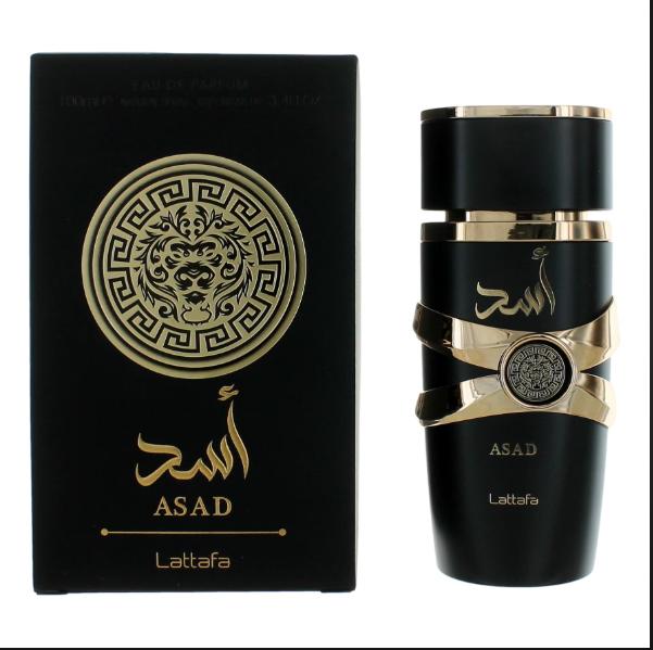 Lattafa Perfume Asad EDP para Hombres 100 ml Fragancia Masculina de Alta Calidad
