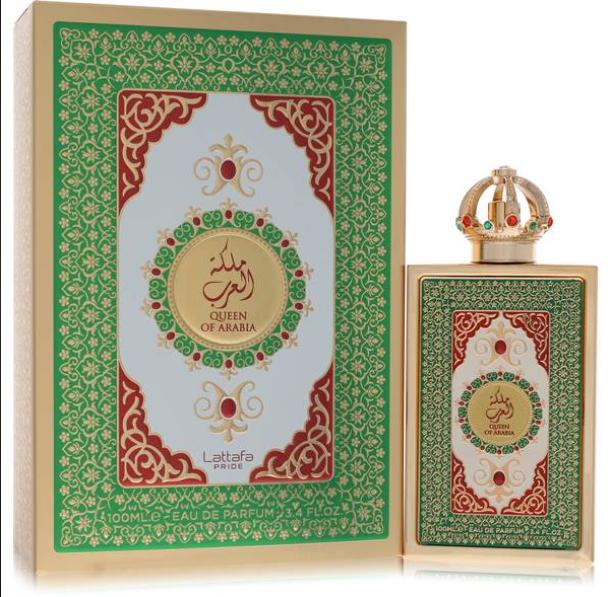 Lattafa Perfume Queen of Arabia EDP para Mujeres 100 ml Fragancia Exclusiva y Elegante