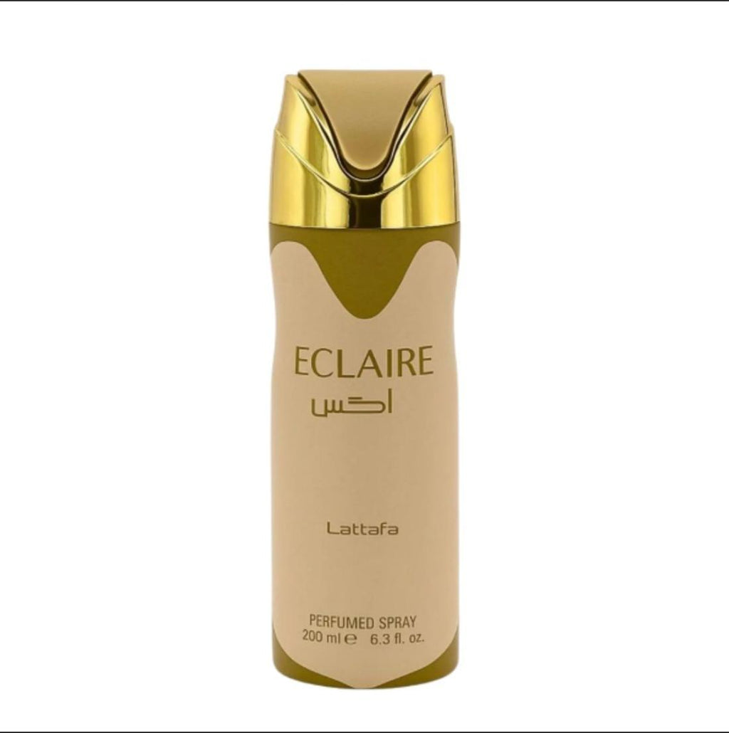 Lattafa Desodorante Eclaire para Mujeres 200 ml Perfumado Spray de Alta Calidad