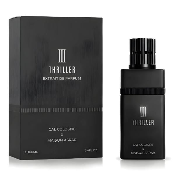 Maison Asrar Perfume III Thriller ExDP para Hombres y Mujeres 100 ml Cal Cologne Fragancia Elegante