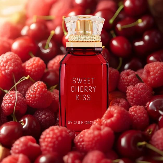 Gulf Orchid Perfume Sweet Cherry Kiss EDP para Hombre y Mujer 30 ml Fragancia Unisex de Calidad Superior