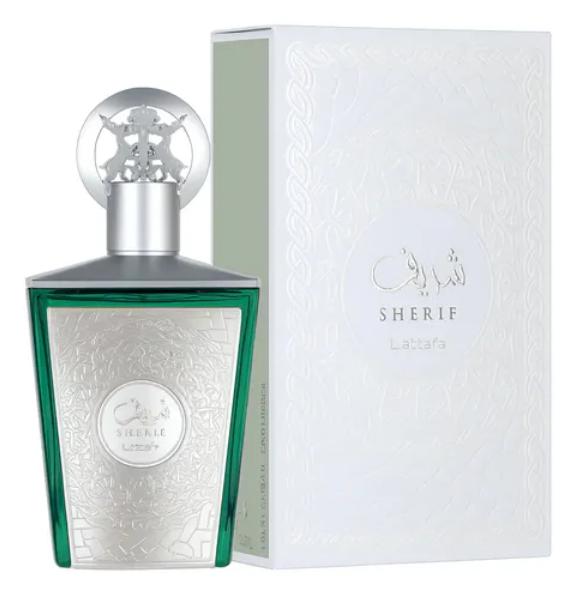 Lattafa Perfume Sherif EDP para Hombres 100 ml Fragancia Masculina de Alta Calidad