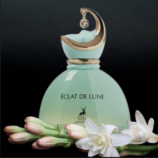Maison Alhambra Perfume Eclat de Lune EDP para Mujeres 100 ml Fragancia Fresca y Floral para un Aroma Duradero