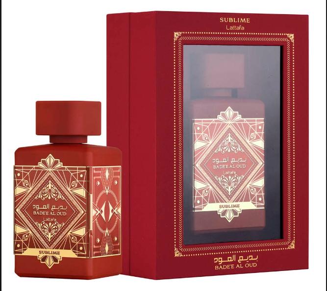Perfume Badee Al Oud Sublime EDP para hombres y mujeres de 100 ml de Lattafa