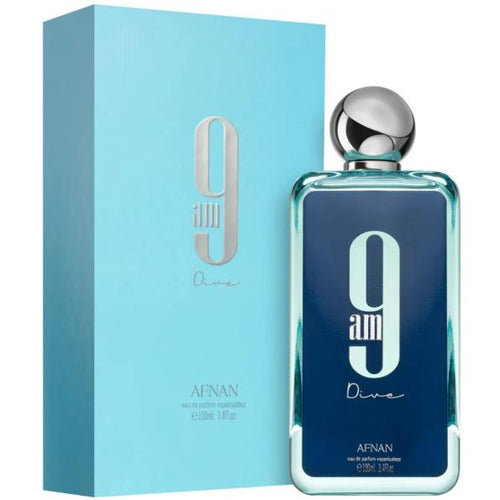 Afnan Perfume 9 AM Dive EDP para Hombres y Mujeres 100 ml Fragancia Unisex de Alta Calidad