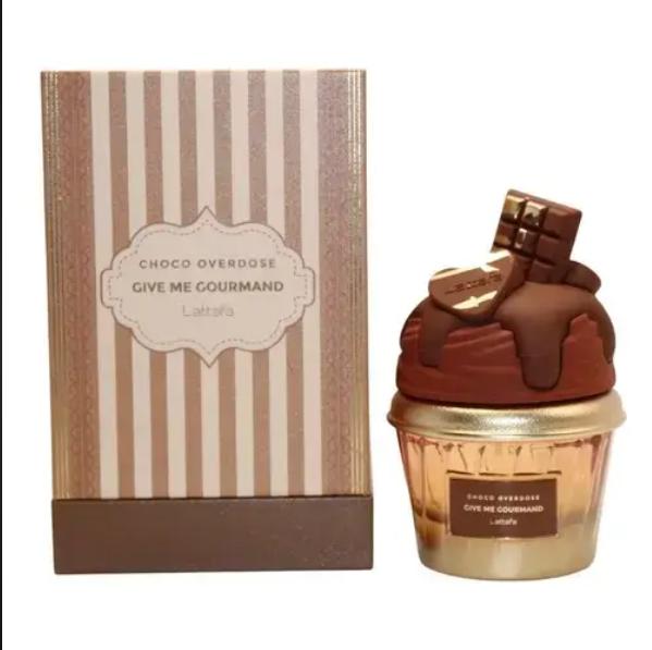 Lattafa Perfume Choco Overdose EDP para Hombres y Mujeres 75 ml Aroma Dulce y Atractivo