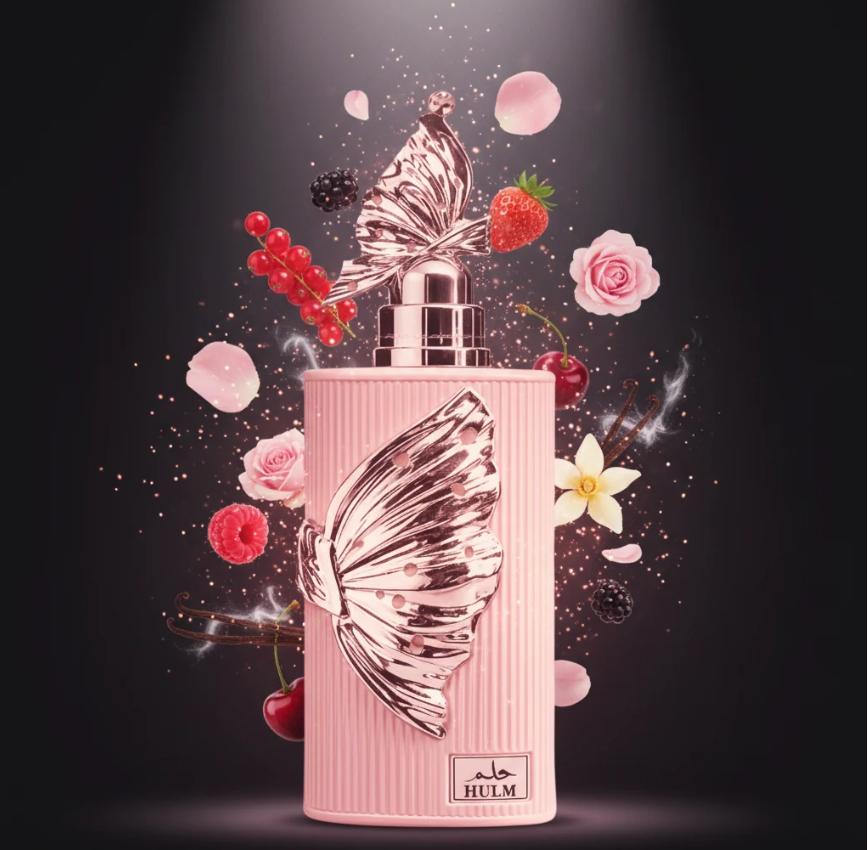 RiiFFs Perfume Hulm ExDP para Mujeres 100 ml Diseño de Mariposa Elegante y Atractivo