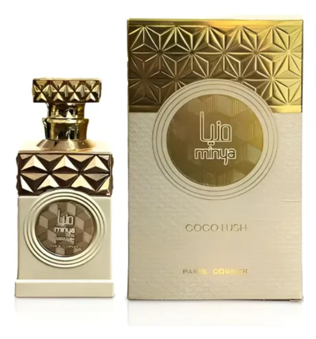 Minya Coco Lush EDP 100 ml para Hombres y Mujeres Fragancia Unisex de Paris Corner Perfume de Calidad Superior