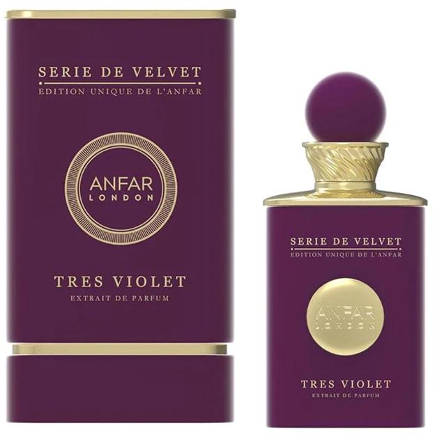 Anfar Perfume Tres Violet ExDP para Mujeres 100 ml Serie de Velvet Edición Única de Anfar