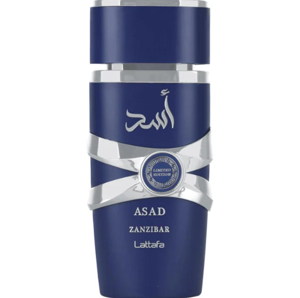 Lattafa Perfume Asad Zanzibar Limited Edition EDP para Hombres 100 ml Fragancia Masculina de Alta Calidad
