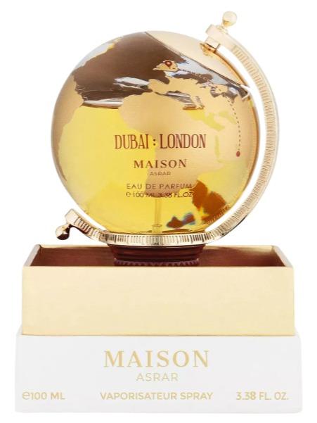 Maison Asrar Perfume Dubai London EDP para Hombres y Mujeres 100 ml Fragancia Unisex de Alta Calidad