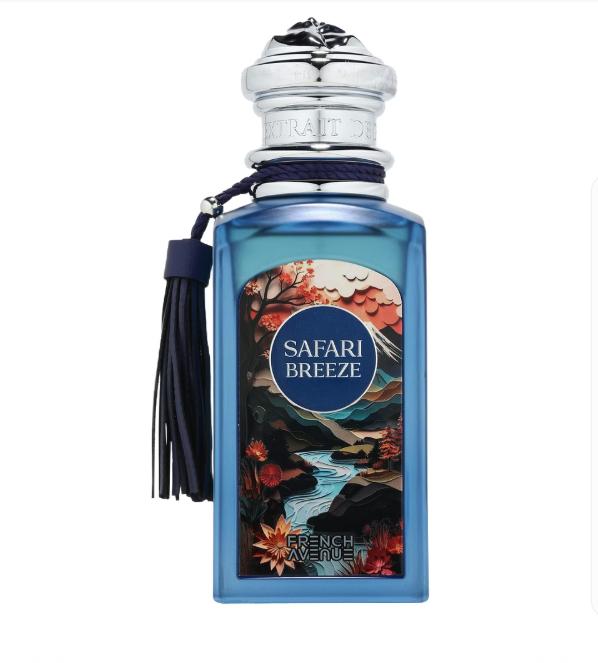 French Avenue Perfume Safari Breeze ExDP para Hombres y Mujeres de 100 ml Aroma Fresco y Aventurero