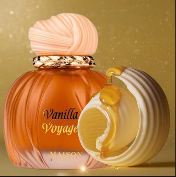Maison Asrar Perfume Vanilla Voyage EDP para Hombres y Mujeres 100 ml Fragancia Unisex de Calidad Superior
